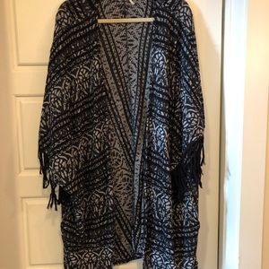 Free People Fringe Kimono